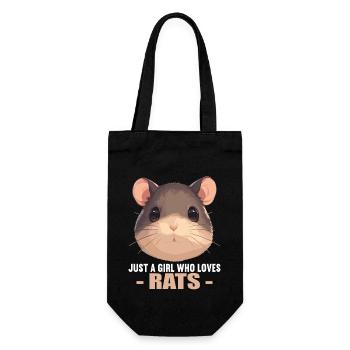 Rat Rat - Gift Bag for Bottles - black - Front