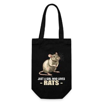 Rat Rat - Gift Bag for Bottles - black - Front
