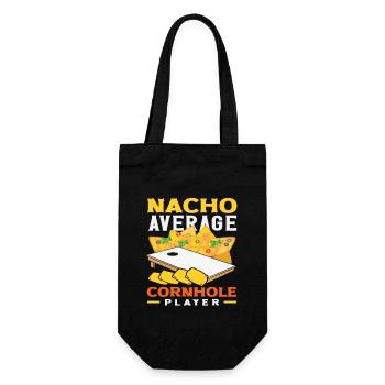 Pas un joueur de cornhole comme les autres - Sac à bouteille - noir - Devant