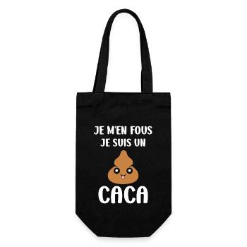 caca - Sac à bouteille - noir - Devant