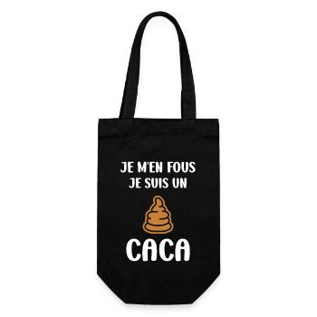 caca - Sac à bouteille - noir - Devant