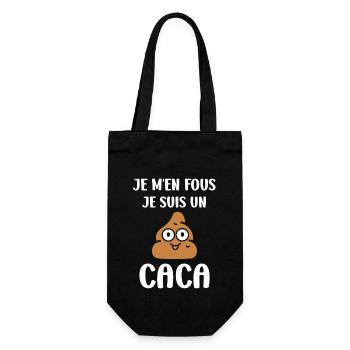 caca - Sac à bouteille - noir - Devant