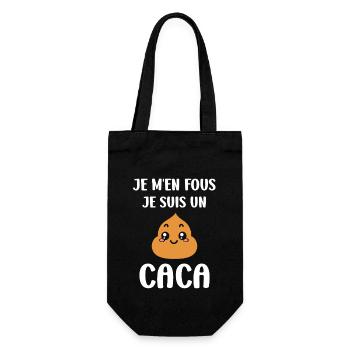 caca - Sac à bouteille - noir - Devant