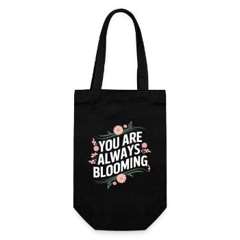 Vous êtes toujours en train de vous épanouir - Sac à bouteille - noir - Devant