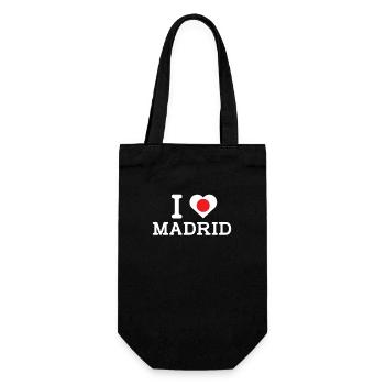 J’aime Madrid Cool J’aime le mauvais drapeau Drapeau du Japon - Sac à bouteille - noir - Devant