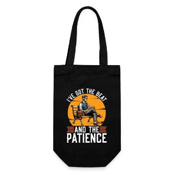 Music Teacher I've Got The Beat Educator Musician - Gift Bag for Bottles - black - Front