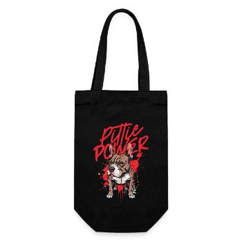 Pitbull Pitbulls Pittie Power - Sac à bouteille - noir - Devant