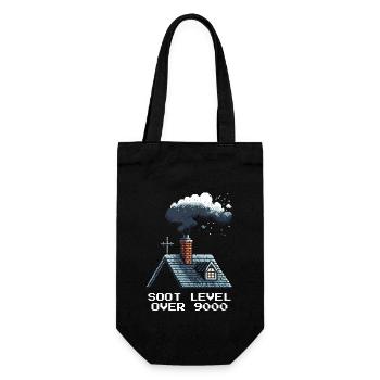 Ramoneur Sot Niveau Rétro Pixel Art Jeux - Sac à bouteille - noir - Devant
