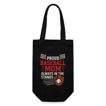Baseball Maman Dugout Life Jour de match Équipe de soutien Spi - Sac à bouteille - noir - Devant