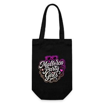 Mallorca Party Girls Colorful - Gift Bag for Bottles - black - Front