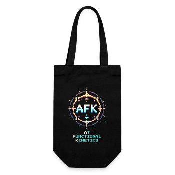Ergothérapie Formation motricité Rétro Pixel Art - Sac à bouteille - noir - Devant