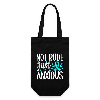 Anxiety disorder Anxiety disorder - Gift Bag for Bottles - black - Front
