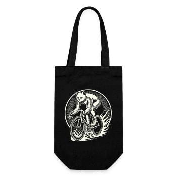 Chats Vélo Design pour Femmes Avec Humour - Sac à bouteille - noir - Devant