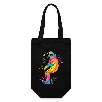 Snowboarder Snowboarding Snowboard - Geschenkbeutel für Flaschen - Schwarz - Vorne