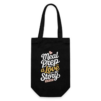 Prepared Squad Meal Planner Food Organization - Gift Bag for Bottles - black - Front