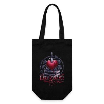Dark Romance Heartbreak - Bloody Love & Books - Sac à bouteille - noir - Devant