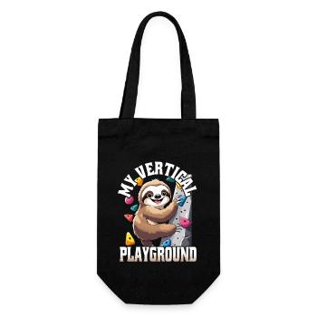 Indoor Klettern My Vertical Playground - Geschenkbeutel für Flaschen - Schwarz - Vorne