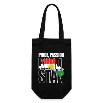 Fierté Passion Kurdistan Kurdes - Sac à bouteille - noir - Devant
