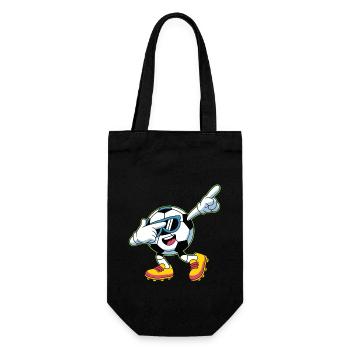 Dabbing Soccer Drôle de soccer - Sac à bouteille - noir - Devant