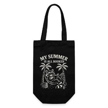 Mon été est complet - Book Lovers - Sac à bouteille - noir - Devant
