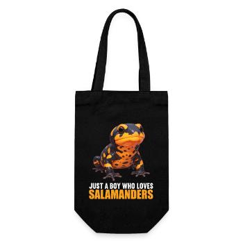 Salamanders Salamander - Gift Bag for Bottles - black - Front