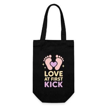 Unplanned Parents Club New Baby Life Gift - Gift Bag for Bottles - black - Front