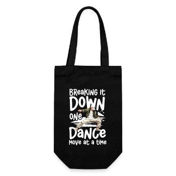 Décomposer un mouvement de danse à la fois - - Sac à bouteille - noir - Devant