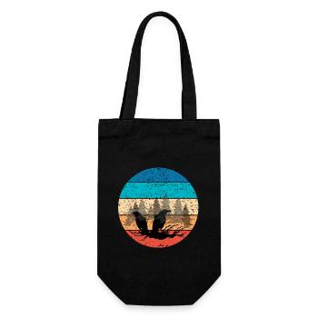 Ravens - Gift Bag for Bottles - black - Front