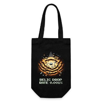 Relic Find Rate | Archaeology Excavation Treasure - Gift Bag for Bottles - black - Front