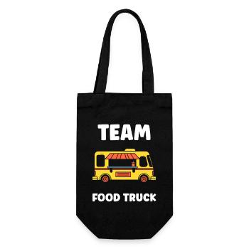 Food truck - Sac à bouteille - noir - Devant