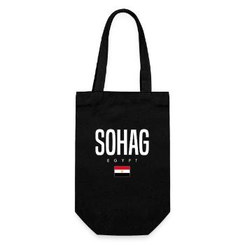 Sohag Egypt - Gift Bag for Bottles - black - Front