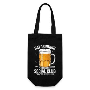 Daydrinking Social Club Beer 2025 - Gift Bag for Bottles - black - Front