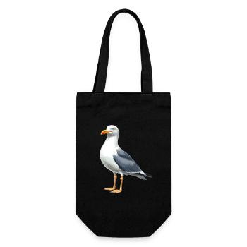 Seagulls Seagull - Gift Bag for Bottles - black - Front