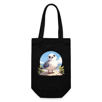 Seagulls Seagull - Gift Bag for Bottles - black - Front