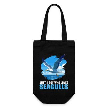 Seagulls Seagull - Gift Bag for Bottles - black - Front