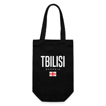 Tbilisi Georgia - Gift Bag for Bottles - black - Front