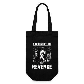 Schroedinger's cat Revenge - Gift Bag for Bottles - black - Front