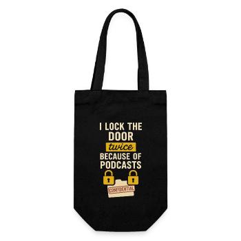 Murderino Fan Forensic Humor - Gift Bag for Bottles - black - Front