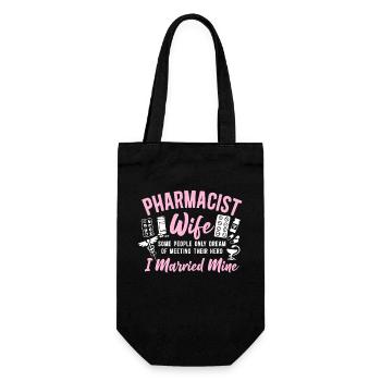Technicien en pharmacie - Sac à bouteille - noir - Devant