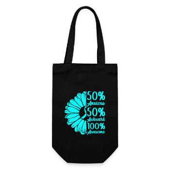 Anxiety disorder Anxiety disorder - Gift Bag for Bottles - black - Front
