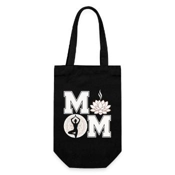 Yoga 12 - Gift Bag for Bottles - black - Front