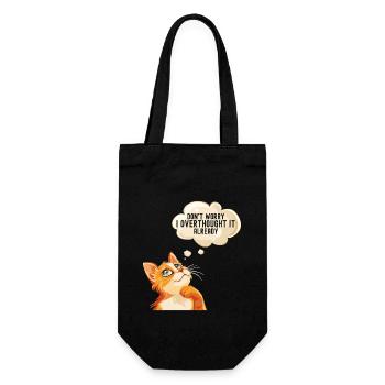 Anxiety disorder Anxiety disorder - Gift Bag for Bottles - black - Front