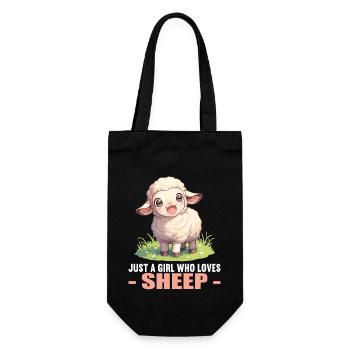 Sheep Sheep - Gift Bag for Bottles - black - Front