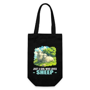 Sheep Sheep - Gift Bag for Bottles - black - Front