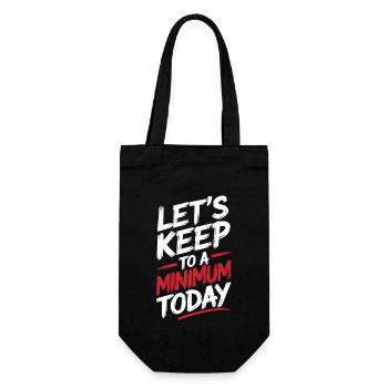 Chemise peu motivée mais élégante - Sac à bouteille - noir - Devant