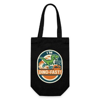 Jardin d’enfants Dino-Fast T-Rex Fun - Sac à bouteille - noir - Devant