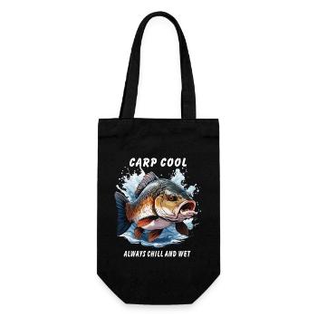 CARP COOL ALWAYS CHILL AND WET - Geschenkbeutel für Flaschen - Schwarz - Vorne