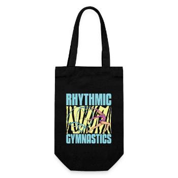 Acro Dance Rhythmic Gymnastics Acrobatic Dancing - Gift Bag for Bottles - black - Front