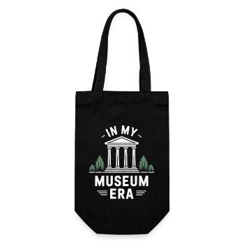 Museum - Gift Bag for Bottles - black - Front