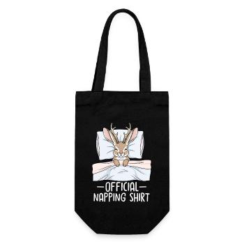 Chemise officielle de la sieste - Sac à bouteille - noir - Devant